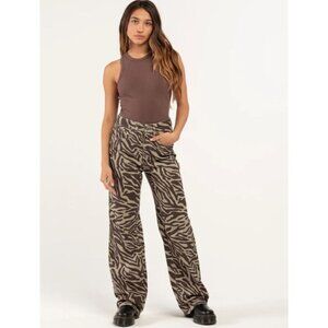 RSQ‎ High Rise Zebra Print Pants